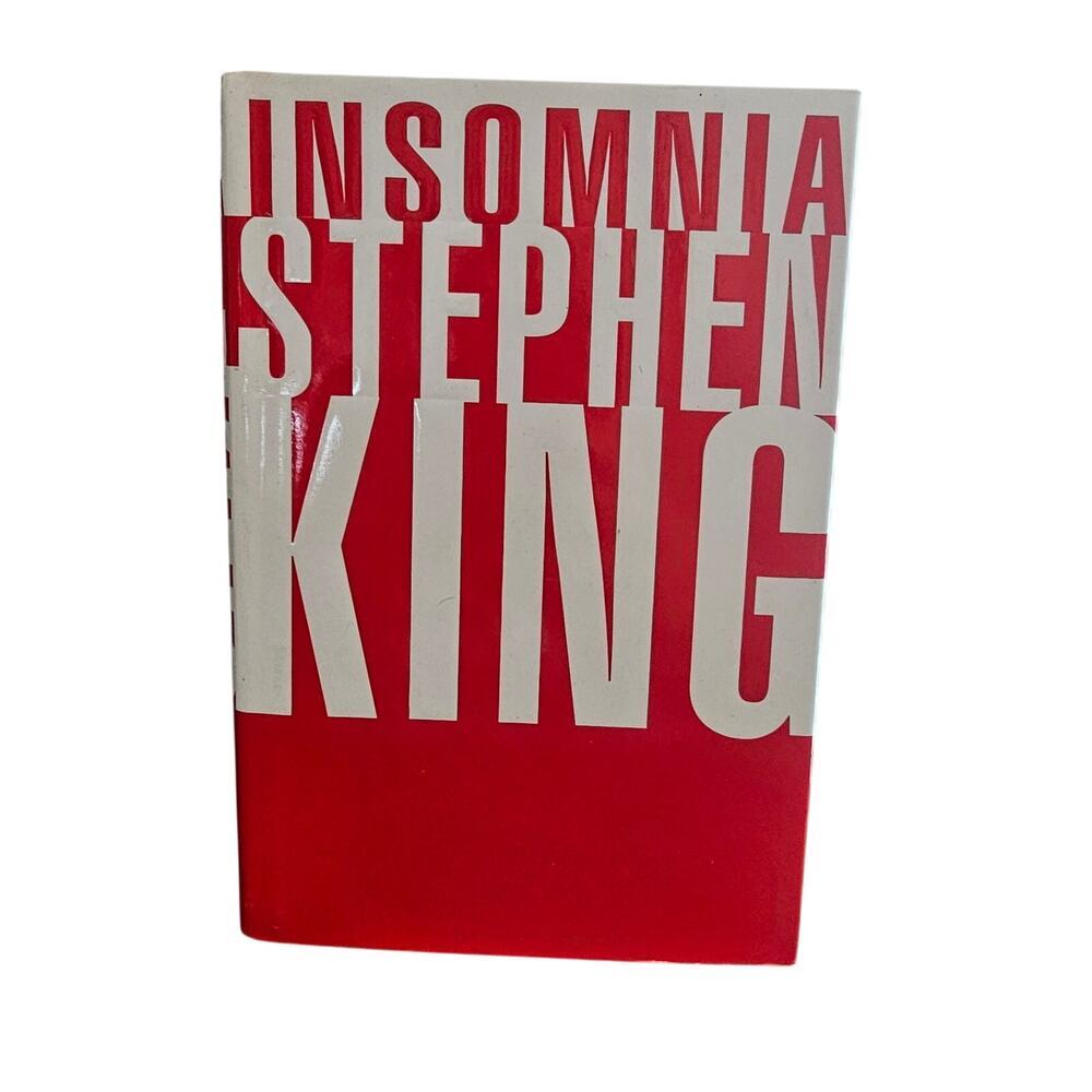 Insomnia Stephen King Book 1st Ed 1st Print 1994 Hardcover Fiction Viking